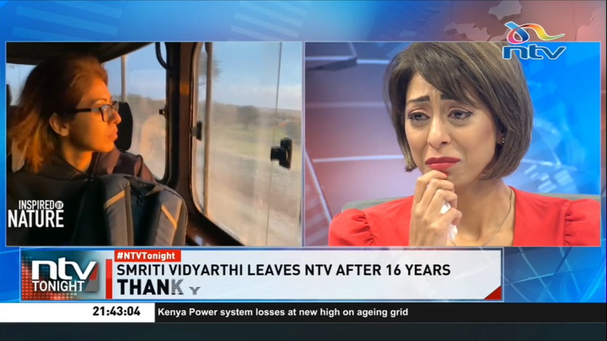 Thank you for your 16½ years of service Smriti Vidyarthi