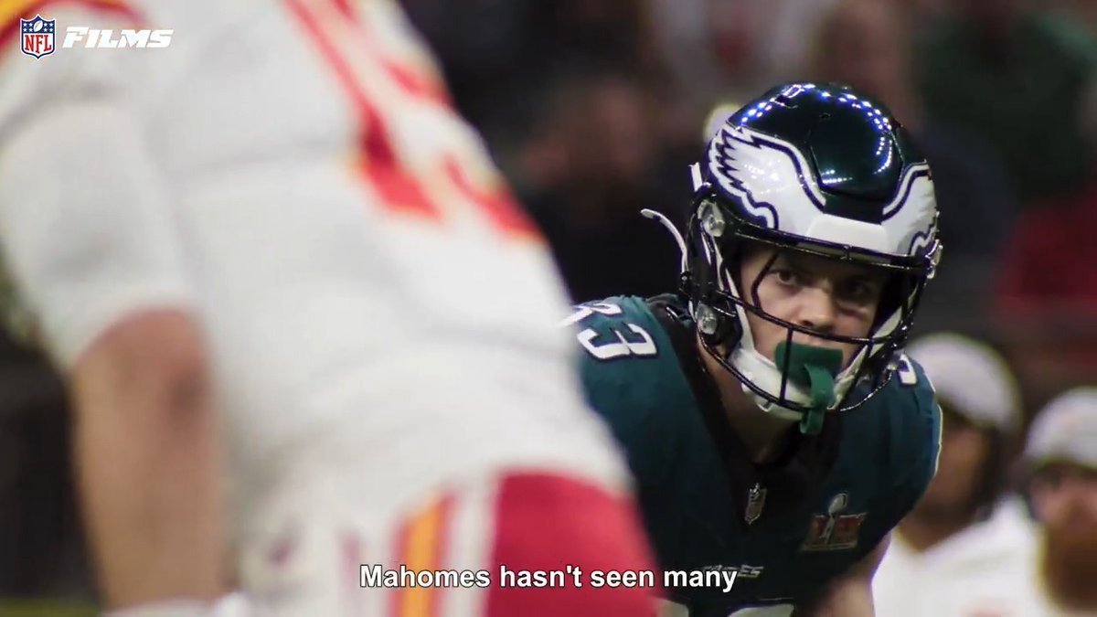 NFL Films does it again… Incredible clip of Cooper DeJean’s pick 6