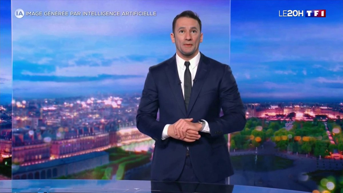 Attention, l'IA qui est une véritable révolution, peut aussi être source de désinformation car elle permet de manipuler de façon très réaliste les sons, les images ou même les voix : démonstration avec Yani Khezzar. 📺 Dans #LE20H de Gilles Bouleau