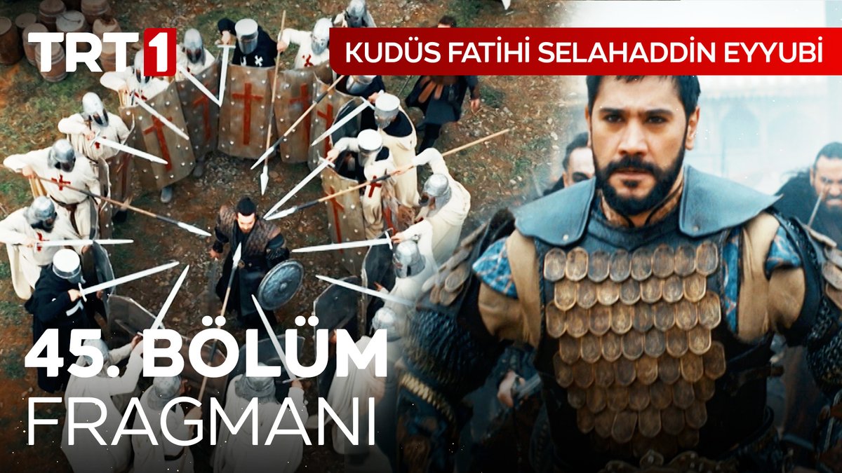 “Ümmetin nuru, evlatlarını yalnız bırakmaz!” #KudüsFatihiSelahaddinEyyubi 45. bölüm 1. fragmanı yayında!💥 Yeni bölüm 17 Şubat Pazartesi 20.00’de TRT 1’de!