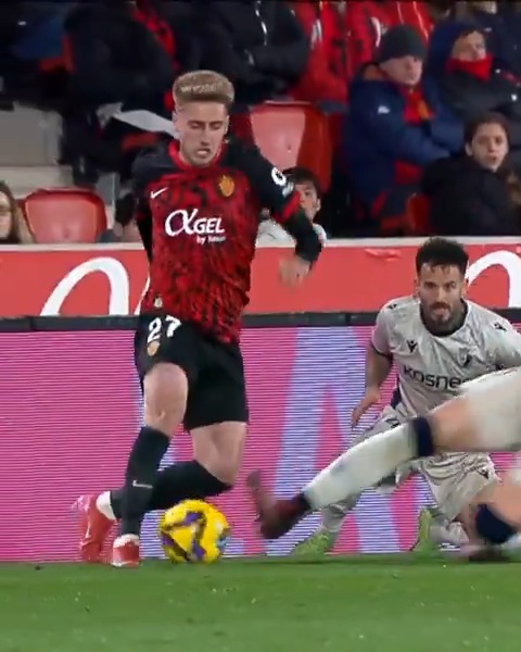 🔥 ¡𝗜𝗠𝗣𝗔𝗥𝗔𝗕𝗟𝗘 Robert Navarro! 🔥 #MallorcaOsasuna | #LALIGAEASPORTS | #LALIGAHighlights