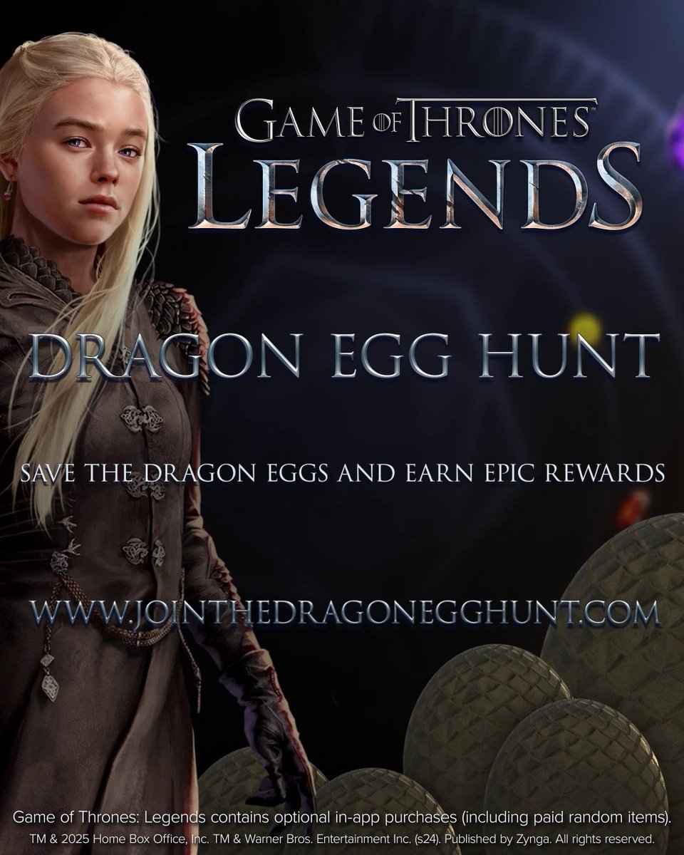 Are you good with a map? 🗺️ Dragon eggs are hidden all over the world in the new Game of Thrones: Legends experience. Can you find them? Your hunt starts here: #GoPlay