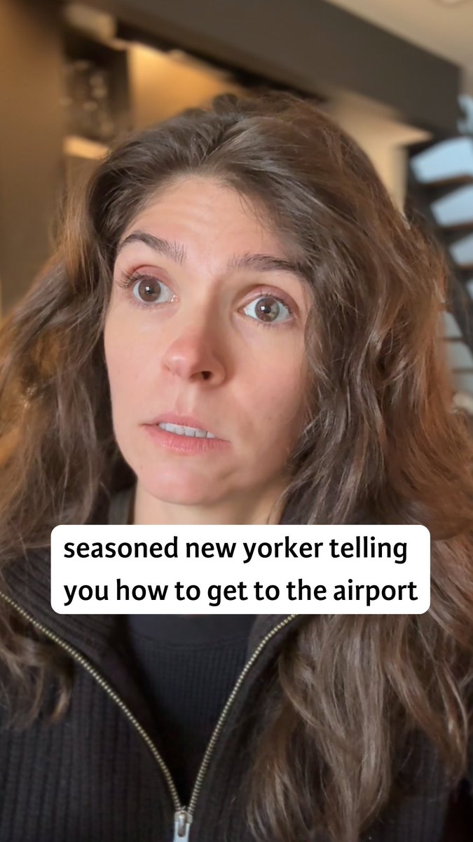 seasoned New Yorker telling you how to get to the airport