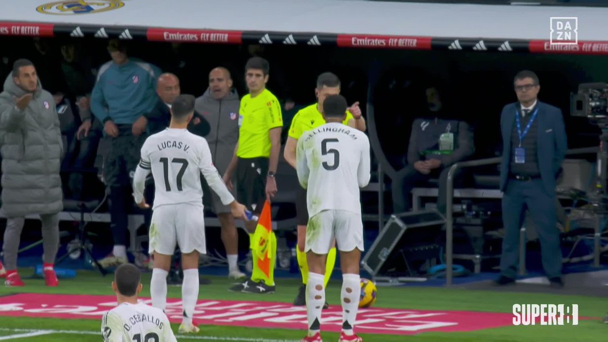 El penalti de Tchouameni a Samu Lino en el derbi. #Super8