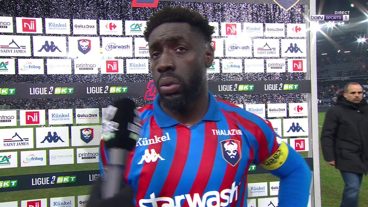[📺 LIVE] 🇫🇷 #SMCUSLD ⚽ Alexandre Mendy (Stade Malherbe Caen) : "Il reste 12 matchs, le plus important est de savoir où on va être la saison prochaine." #beINLigue2