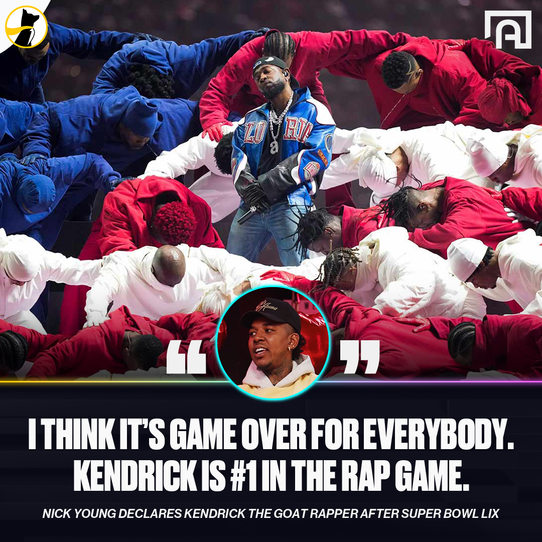 Kendrick Lamar called ‘Game Over’ at his Super Bowl LIX Halftime show 😤