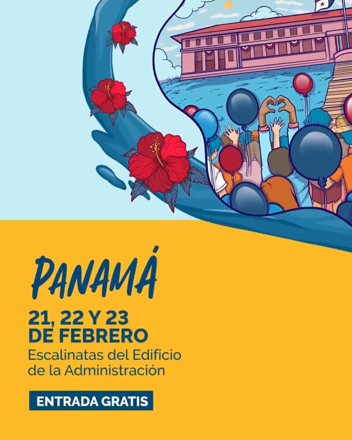 ¡Prepárate para el gran cierre de #VeranoCanal en Panamá! 🎉 Nos vemos del 21 al 23 de febrero en las Escalinatas del Edificio de la Administración del Canal. ¡Marca tu calendario y no te pierdas la celebración! 🗓️ #HechosDelCanal