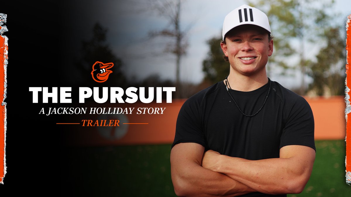Work ethic and integrity are nonnegotiable. The Pursuit: A Jackson Holliday Story drops Thursday at 8 p.m.