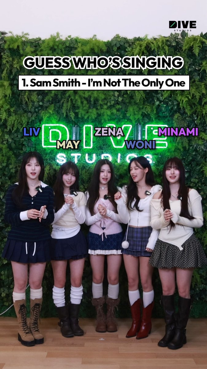 Guess which RESCENE member is singing! ⬇️ RESCENE OFFICIAL #RESCENE #리센느 #WONI #LIV #MINAMI #MAY #ZENA #Kpop #DIVEStudios