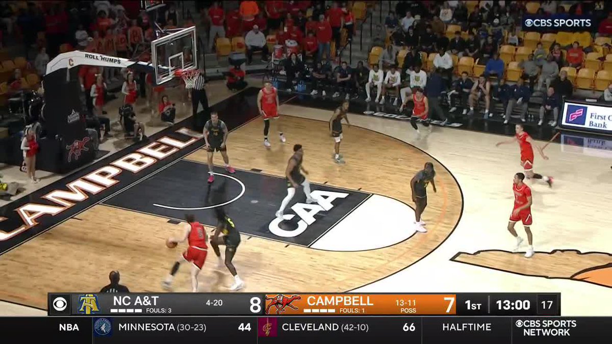 POSTER. DUNK. Campbell Basketball