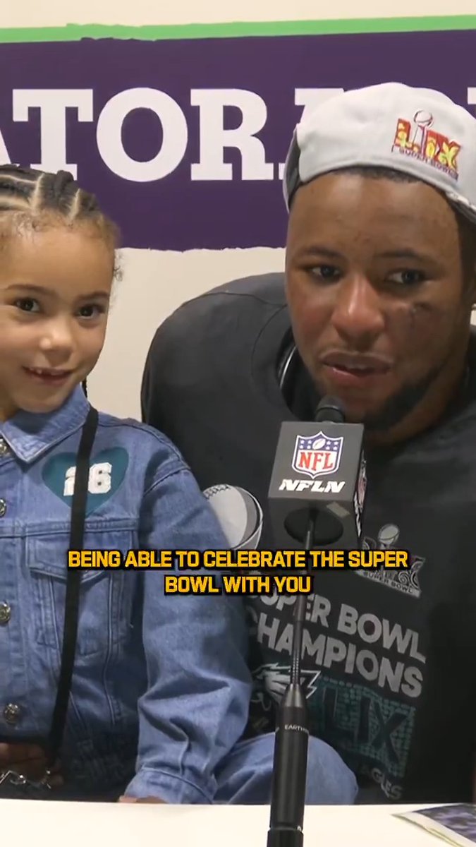 the most priceless gift ❤️ Saquon Barkley | Philadelphia Eagles