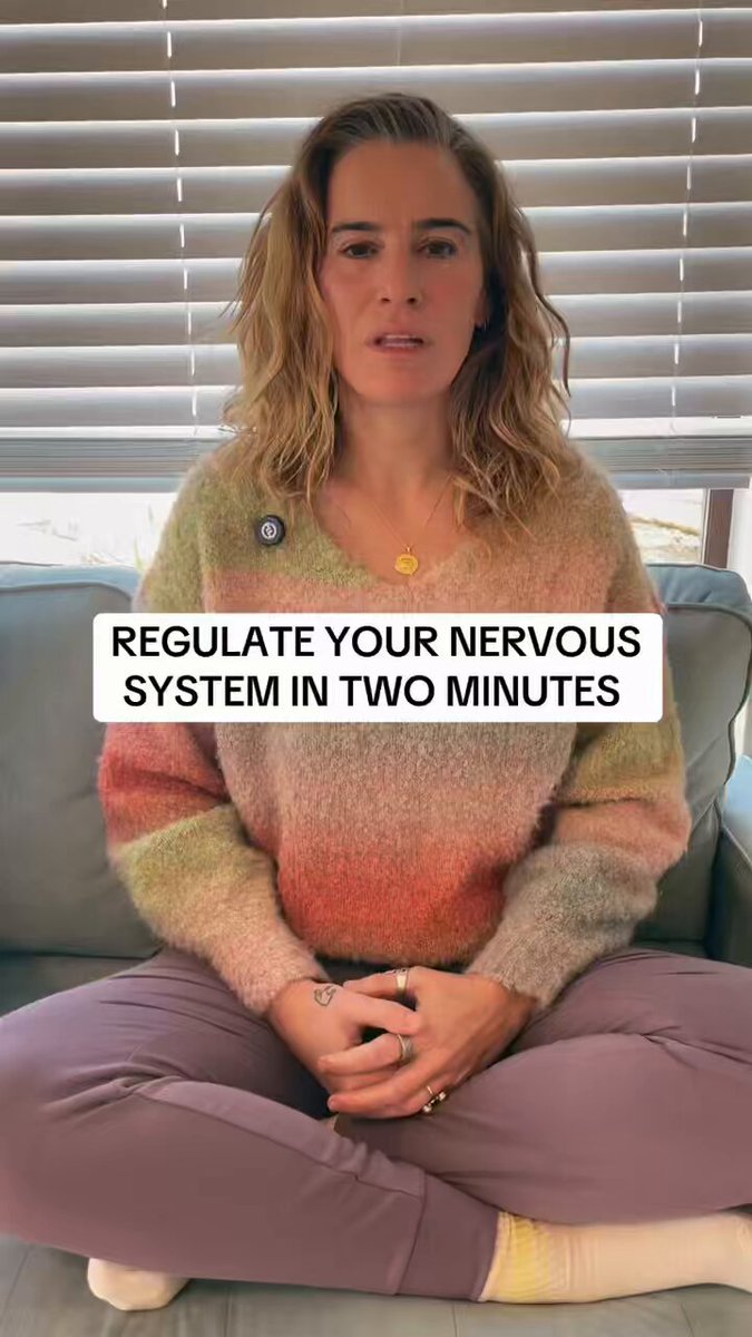 Bookmark and practice this to regulate your nervous system anywhere.