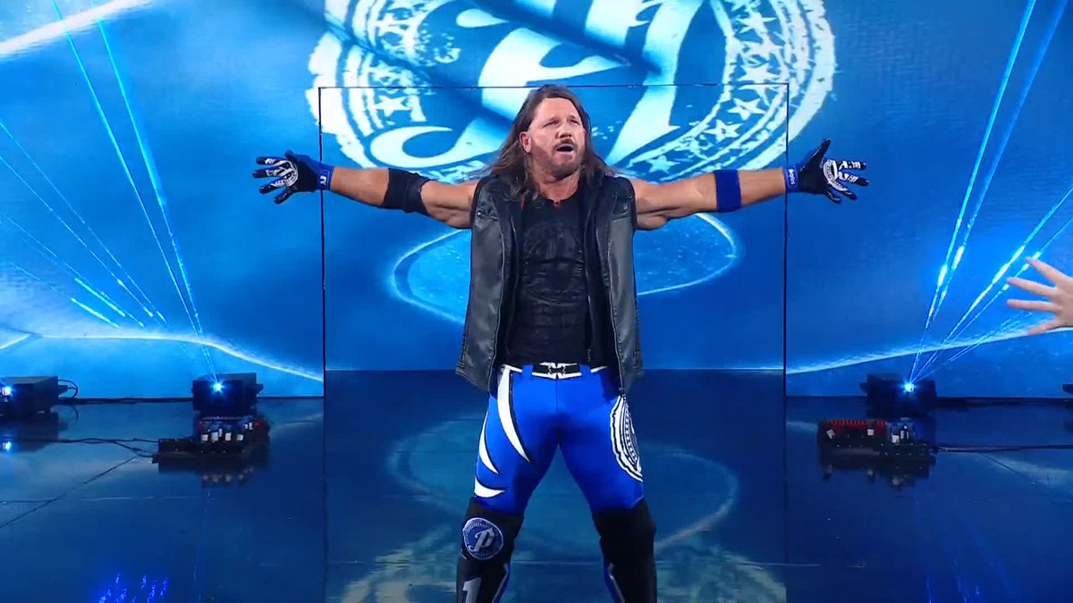 #WWERaw just got a little more PHENOMENAL! 👏👏👏 AJ Styles is back! #RawOnNetflix