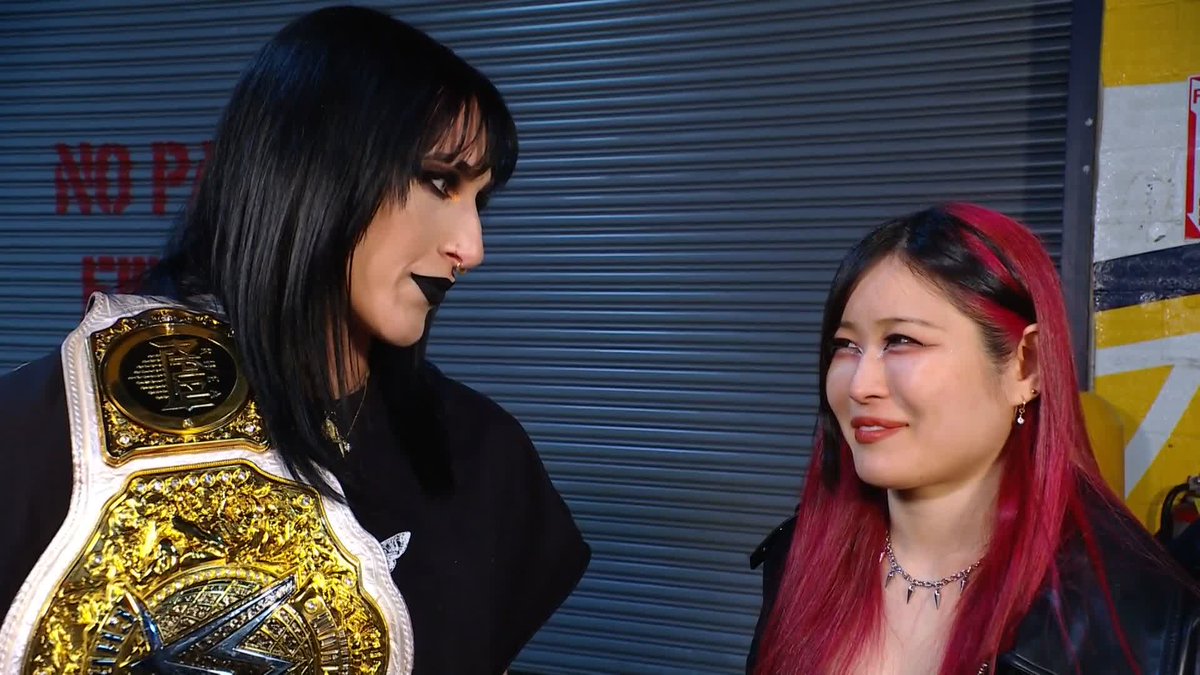 IN THREE WEEKS ON #WWERAW: ๐ IYO SKY vs. RHEA RIPLEY for the Women's World Championship! #RawOnNetflix