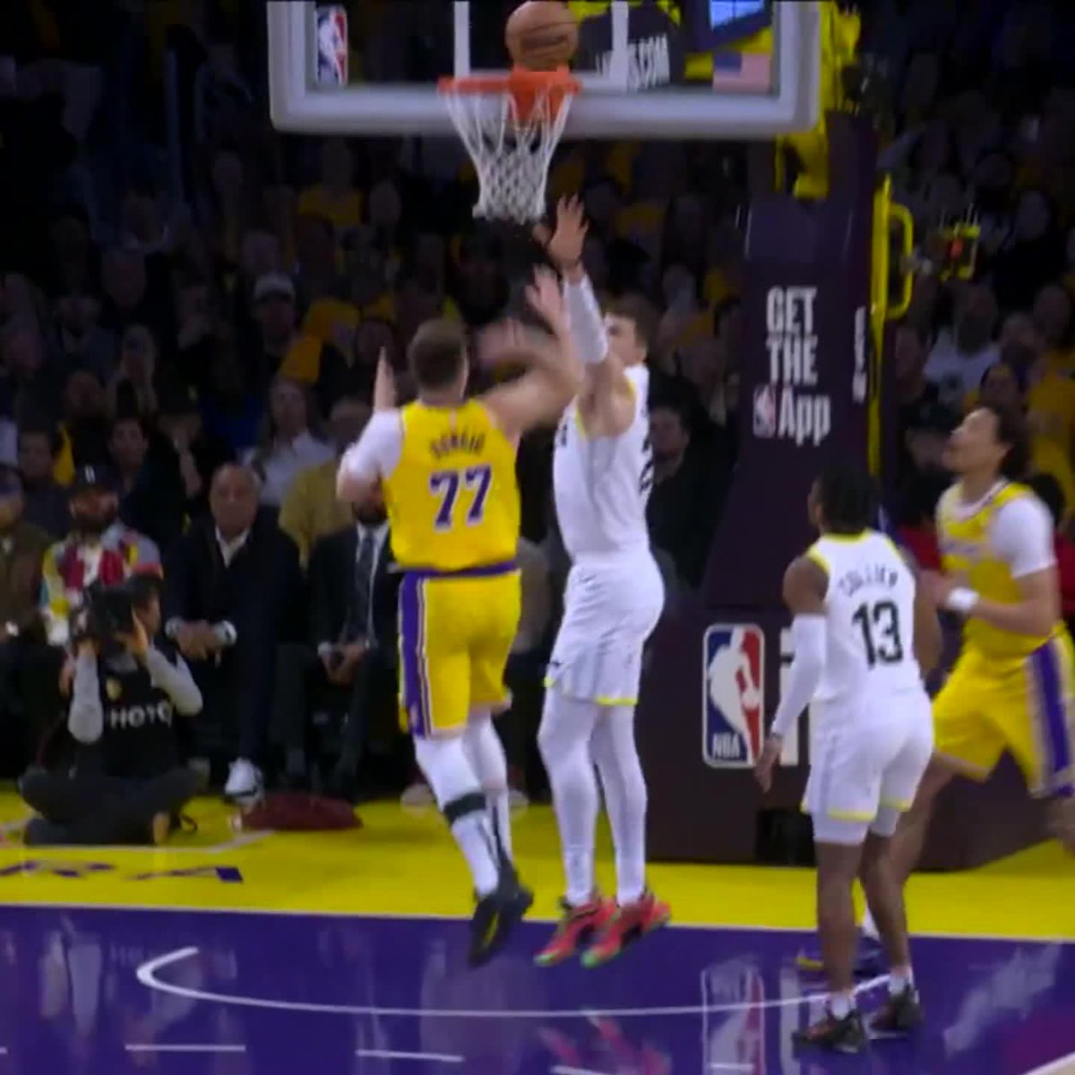 LEBRON ➡️ LUKA ➡️ HAYES 🔥 The new Lake Show is here 🤩