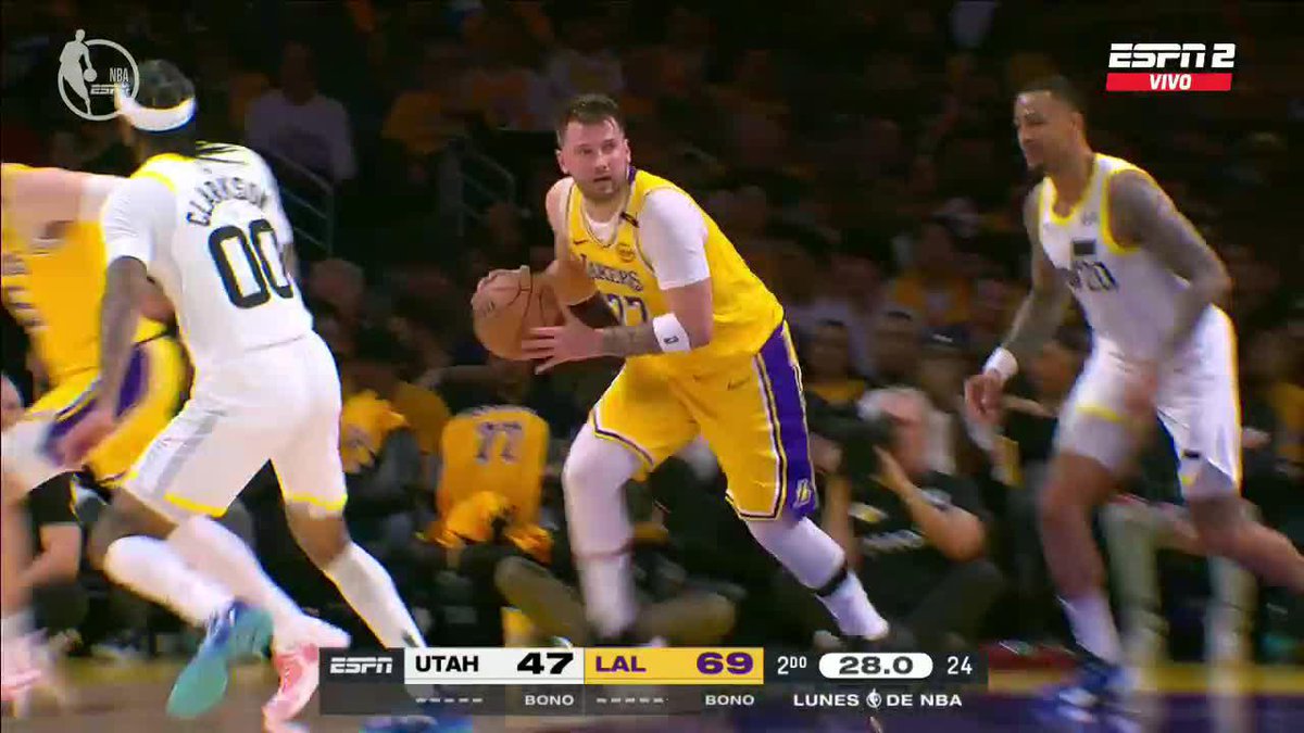 DE COSTA A COSTA: LOCURA DE ASISTENCIA DE DONCIC... ¡PARA LEBRON JAMES! 📺 #DisneyPlus
