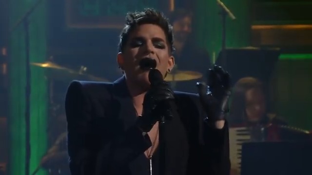 OFFICIAL VIDEO/ ADAM LAMBERT delivered a stunning performance of Cabaret 's "I Don't Care Much" #Emcee on The Tonight Show Voiiiiice 🎶🎶 This is the first time we hear Adam perform live the song outside of the show at KitKatClub 🖤🖤 Go see Adam as Emcee until the end of March!!