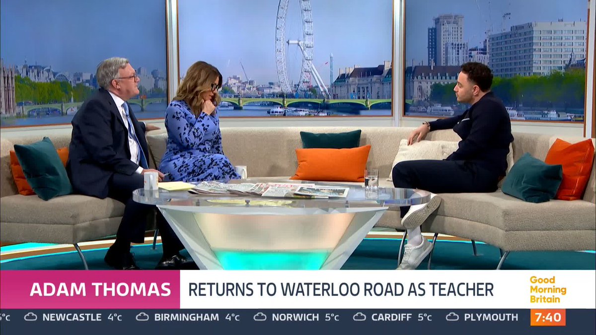 'Within two and a half years, every day I've been in pain' Former Emmerdale star Adam Thomas speaks to Susanna Reid and Ed Balls about managing his life with rheumatoid arthritis.