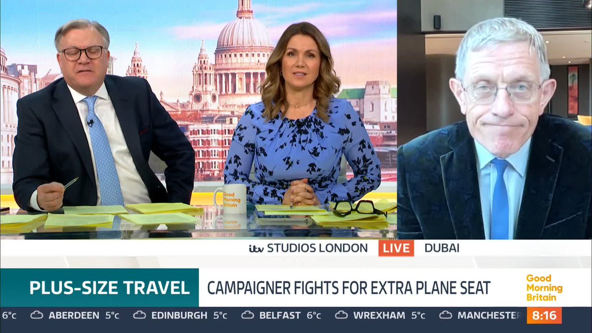 Travel expert Simon Calder explains if the rules around seating on planes can be altered for plus-size passengers.