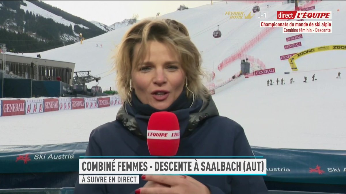 🎿 Dispositif spécial pour les championnats du monde de ski alpin, avec le combiné femmes ce mardi et un gros programme à suivre cette semaine sur la chaîne L'Équipe