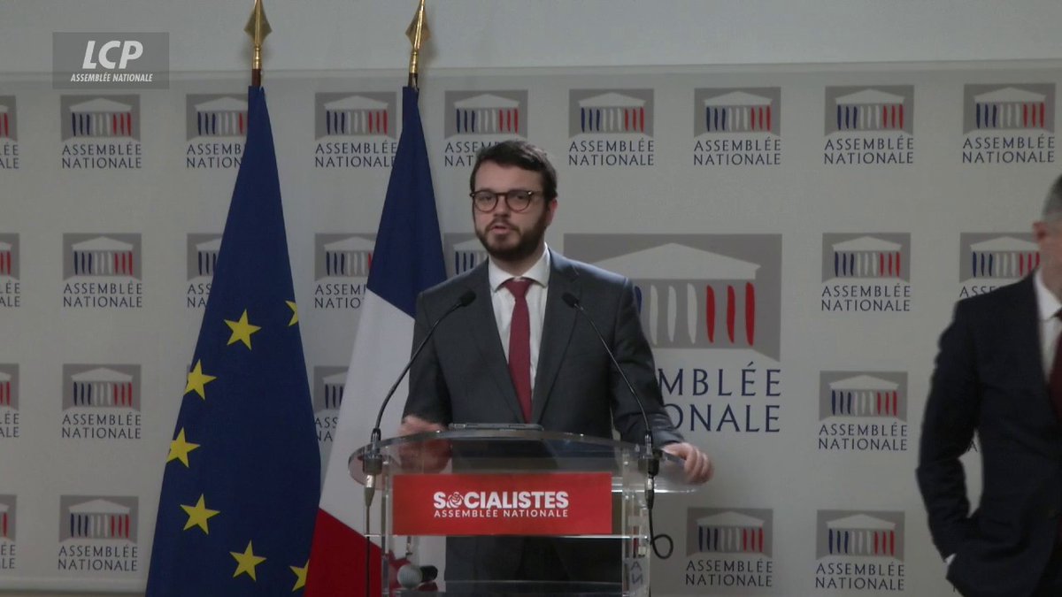 "Les Socialistes s'opposeront à la nomination de R. Ferrand à la présidence du Conseil constitutionnel", indique Arthur Delaporte. "On a un président de la République qui nomme l'un de ses plus proches. C'est donner l'impression que l'institution passe sous sa coupe". #DirectAN