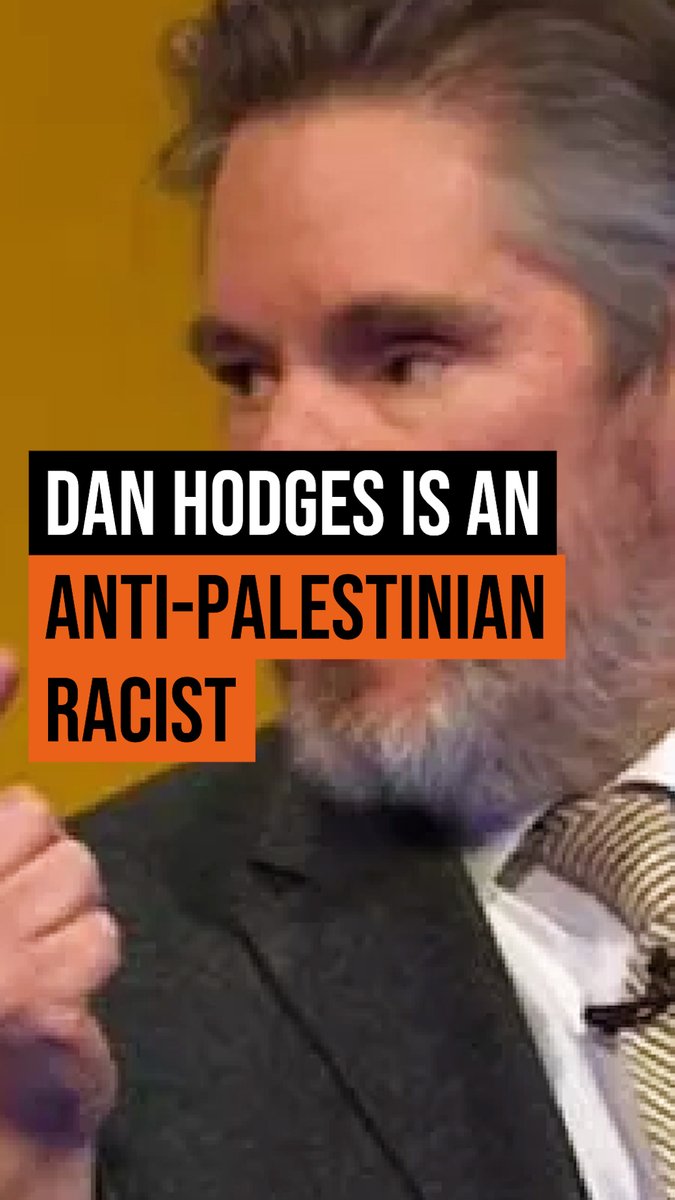 If he said these things about Israelis, his career would immediately end. So why not when it's about Palestinians?