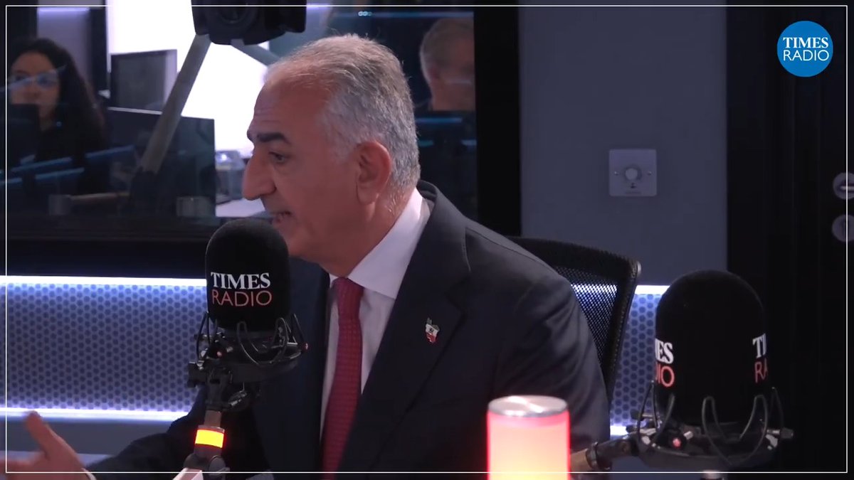 “The best army you have are the people on the ground, which is the Iranian people themselves.” Changing Iran will happen “at the hands of the Iranian people”, says Reza Pahlavi the son of the last Shah of Iran. Kate McCann | Stig Abell | #TimesRadio