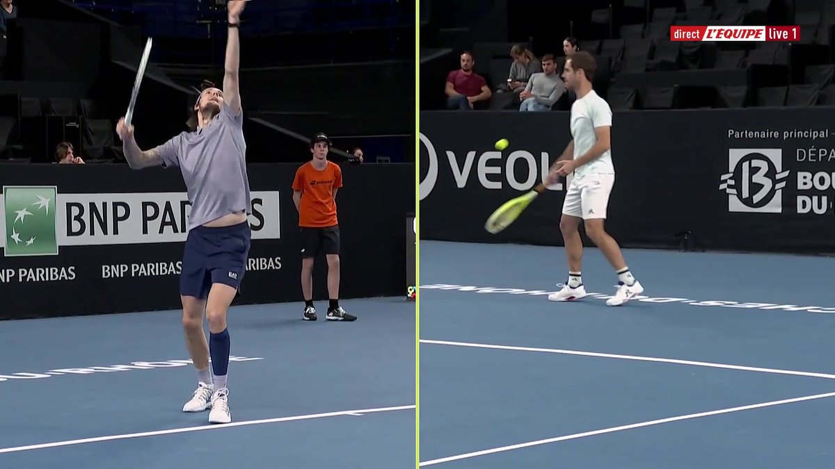ðŸ La tournée dâadieu de Richard Gasquet continue ! Il affronte Bublik en 16es de finale de lâOpen 13 Provence. Timing parfait pour Gasquet, juste avant le match de son club de cÅur, le PSG, en Ligue des Champions. ðº Suivez le match > #lequipeTENNIS