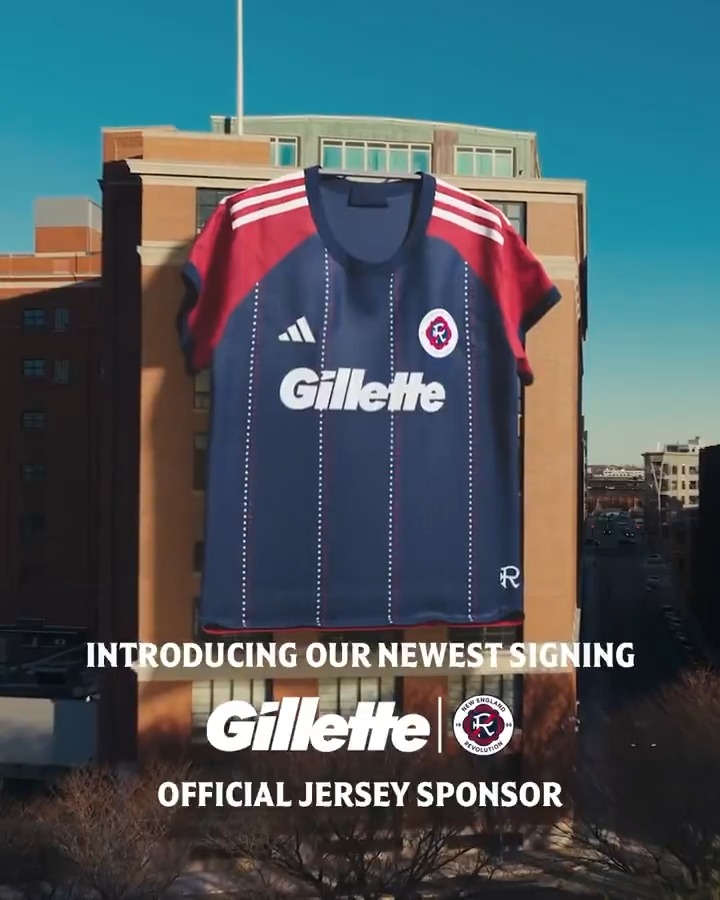 Iconic New England team 🤝 Iconic New England brand. The best your #NERevs can get keeps getting better with Gillette!