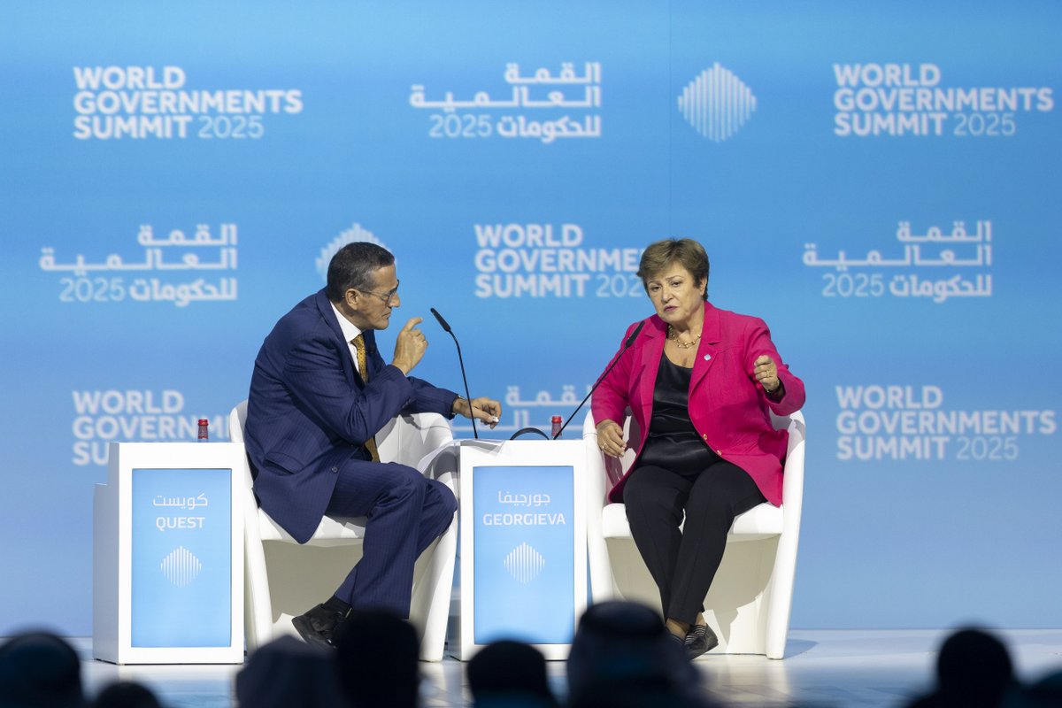 In a world of rapid transformation, countries need to do 3 things: deregulate to make space for private initiative; digitalize to capture the power of AI & lift up productivity; diversify to make the economy more resilient.