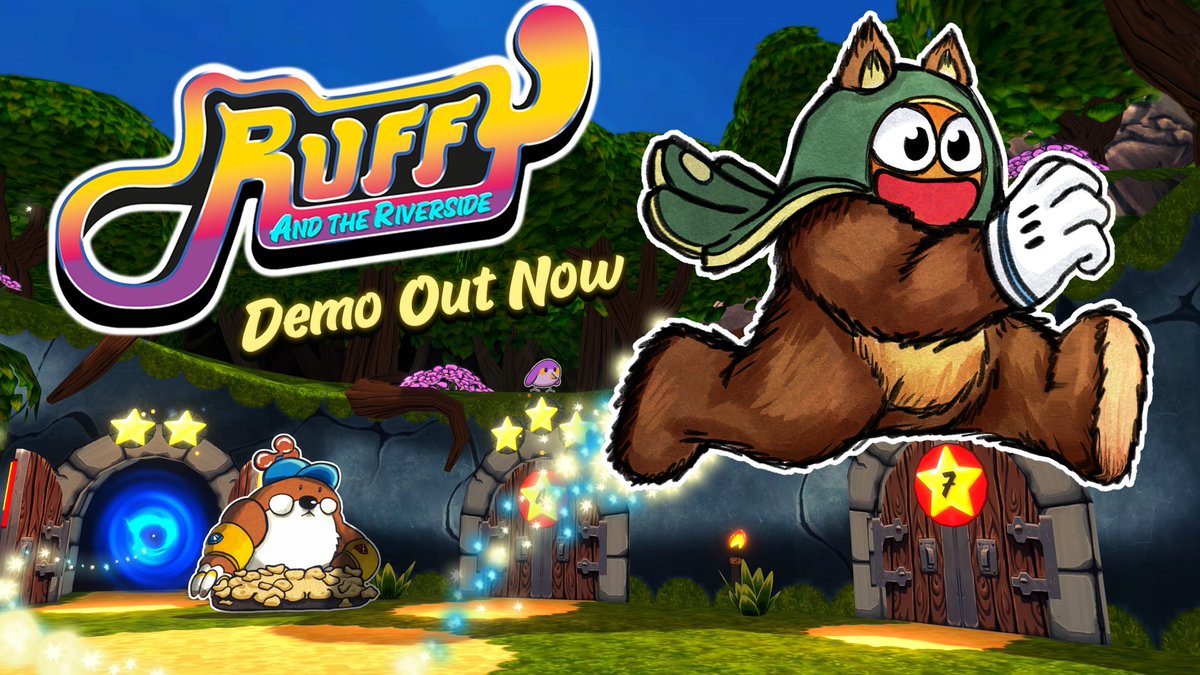 ⭐️Our Demo Is Out Now! ⭐️ Explore the wonderful world, collect Adventure Stars, solve puzzles, beat enemies and feel the magic power of the SWAP! DEMO: Share to let people know!😍 And if you like the demo, please leave a review on Steam ☺️ #indiegames