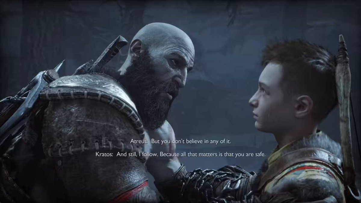 “I do not need you to protect me.” God of War Ragnarök