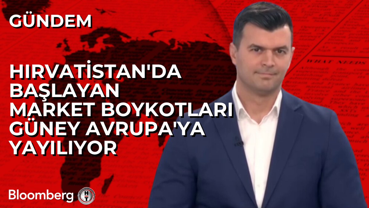 📍 Hırvatistan'da başlayan market boykotları Güney Avrupa'ya yayılıyor.