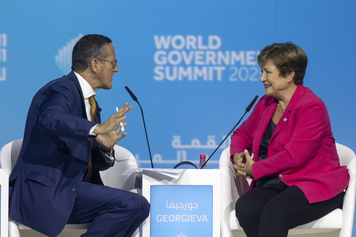 I worry about countries that are at risk of falling further behind. Some are fragile, conflict-affected or institutionally weak. The IMF, together with our Gulf partners, offer a helping hand. This is what the IMF is here for.