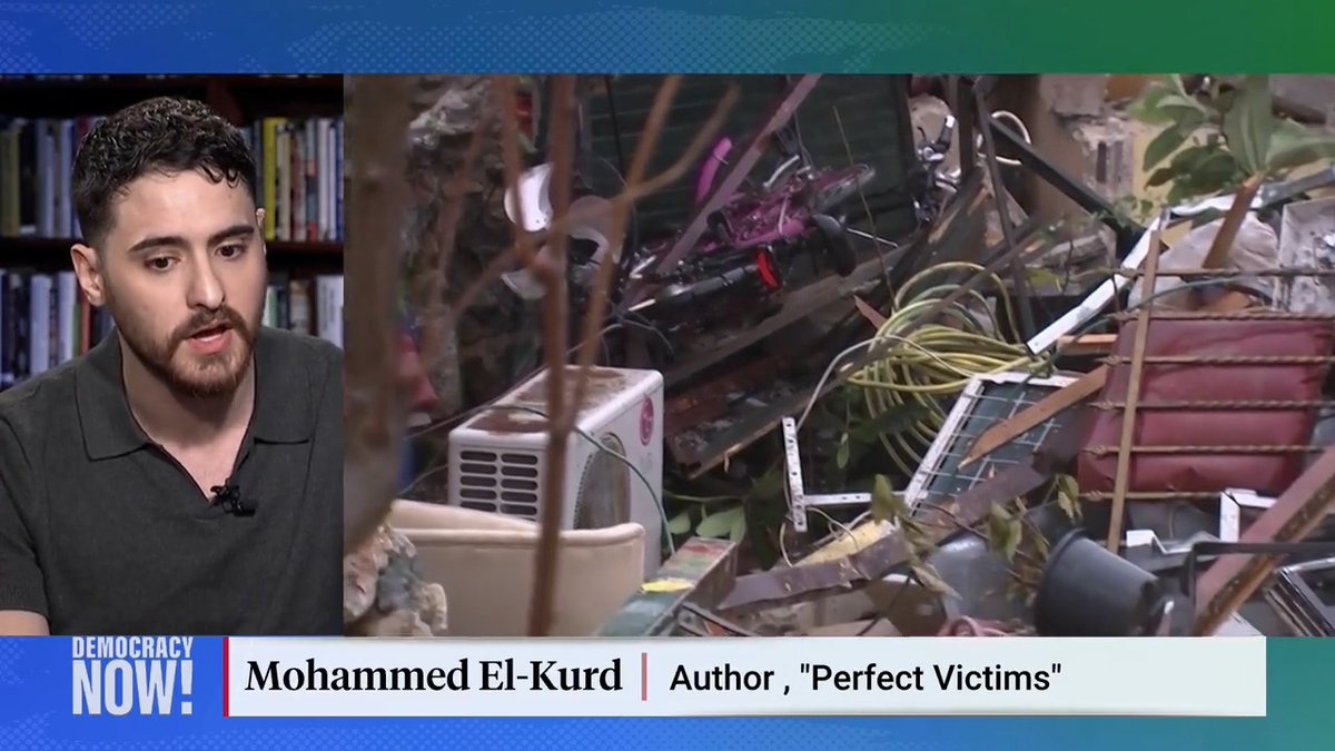 "I came home from school and half of our house was gone. There was a settler inside it. A settler from Long Island." Writer Mohammed El-Kurd, whose new book "Perfect Victims" is out today, tells his story of growing up in the Sheikh Jarrah neighborhood of East Jerusalem.