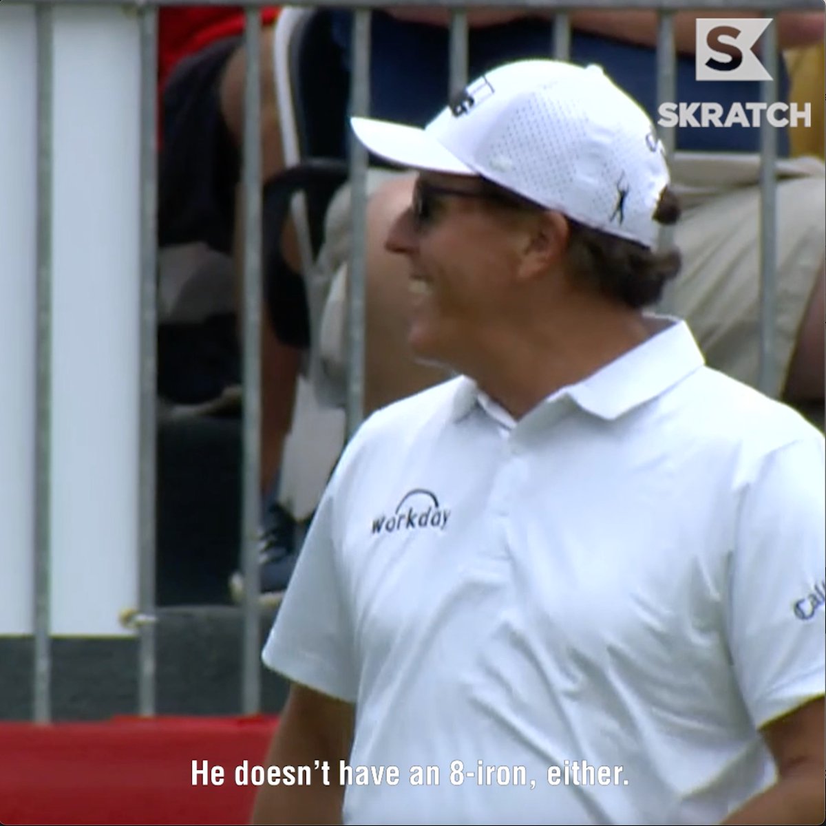 ⛳️👑 The king of one-liners: Phil Mickelson (Via: @skratch)