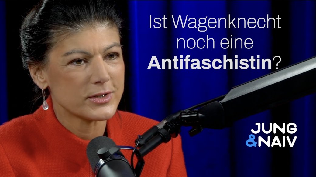 Ist Sahra Wagenknecht noch eine Antifaschistin?