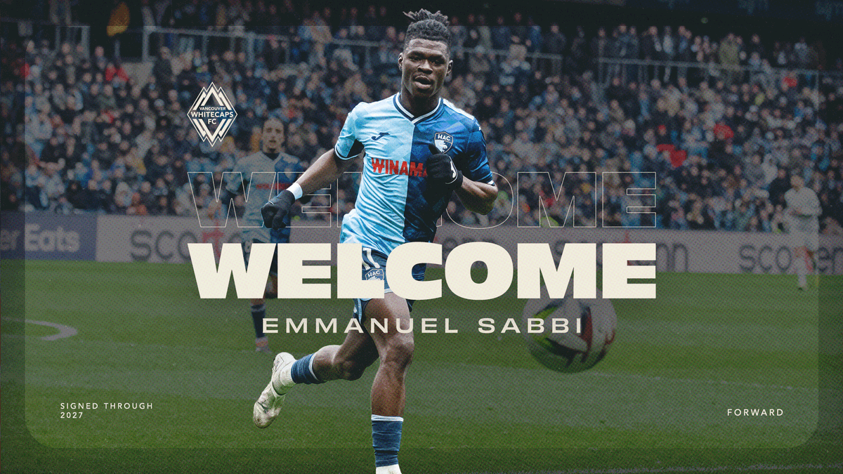 Sabbi Season Incoming! 💥 The dynamic forward brings speed, skill & firepower to the west coast 🌊 #VWFC x Emmanuel Sabbi