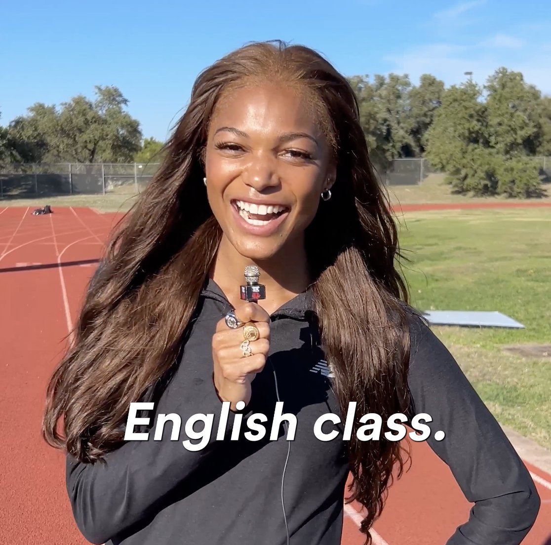 The Oxford comma is necessary. Gabby Thomas has spoken.