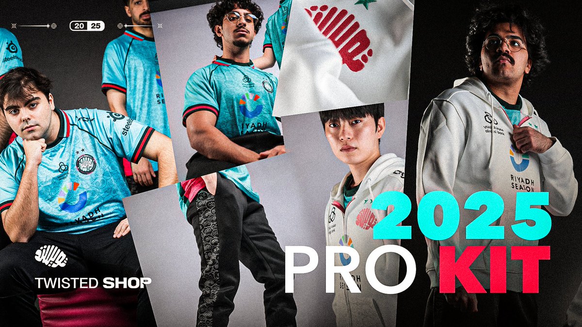 OFFICIAL 2025 PRO KIT - AVAILABLE NOW 🧠 بحلّه جديدة و مميزة، الطقم الرسمي لتويستد لسنة 2025 متوفر الآن 💎🔥 #TwistTheGame