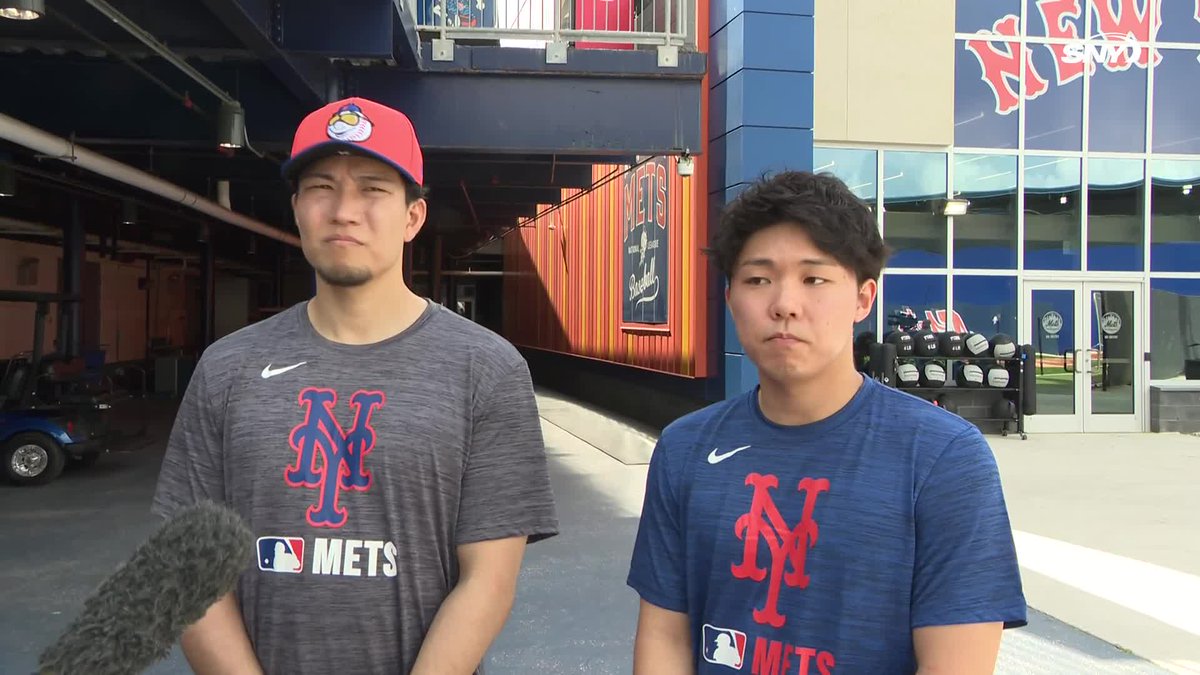 Kodai Senga was asked about the Dodgers signing so many top Japanese players: "Of course I would love to have some more on the Mets, but the climate's nice there and I think that definitely plays a part. We need to build a roof" 😂