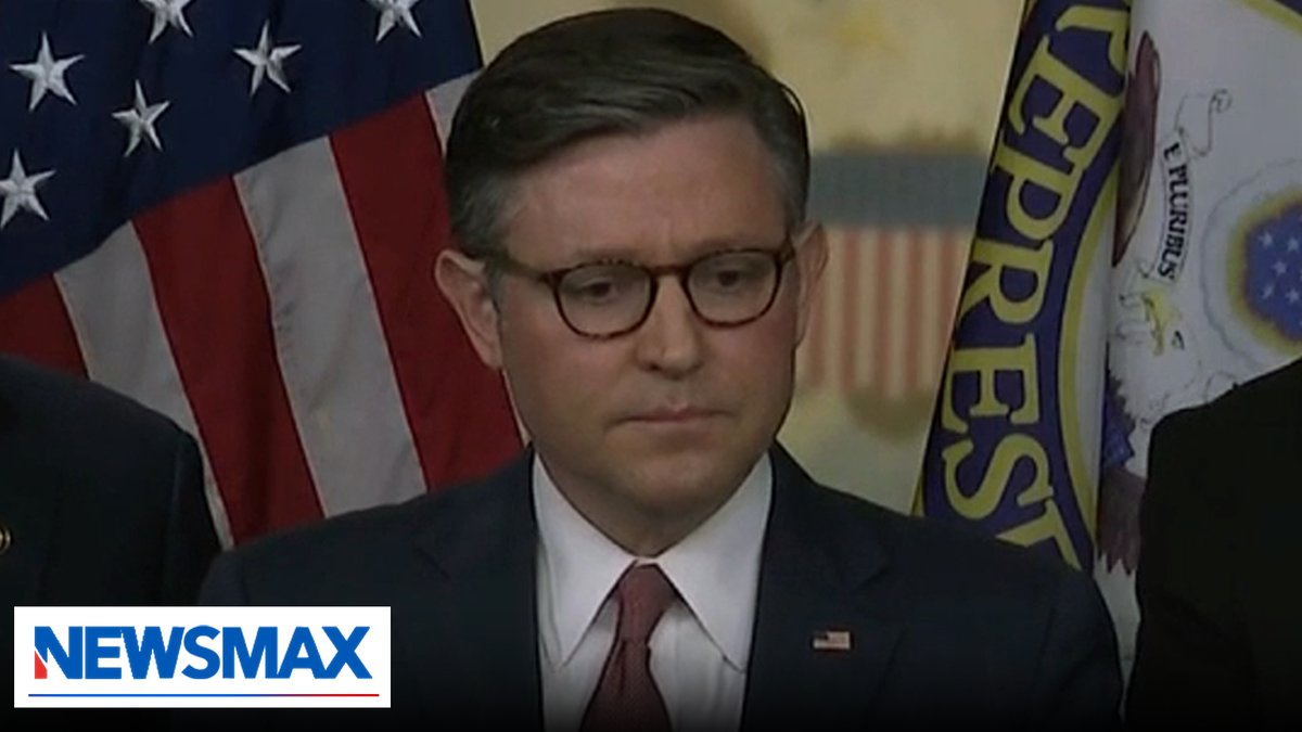 "[Democrats have] latched on to this new shiny object called the rule of law… It would be admirable if they hadn't spent the last four years with their heads buried in the sand, while Biden literally trampled over the rule of law with no objection." — Speaker Mike Johnson
