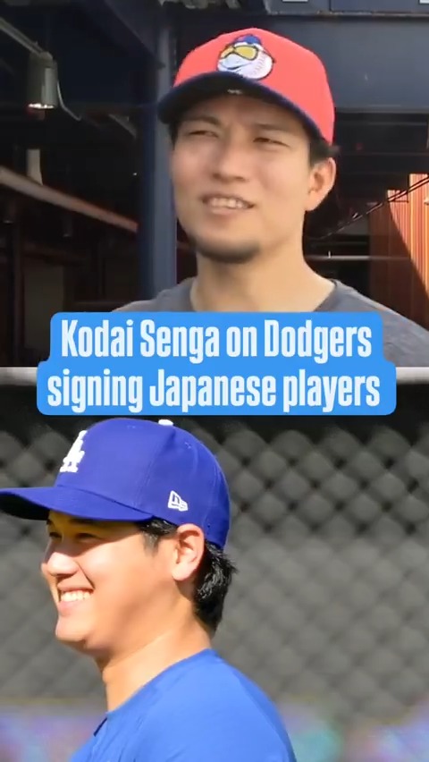 Kodai Senga has an idea to get Japanese players to choose the Mets over the Dodgers 🤣 🇯🇵