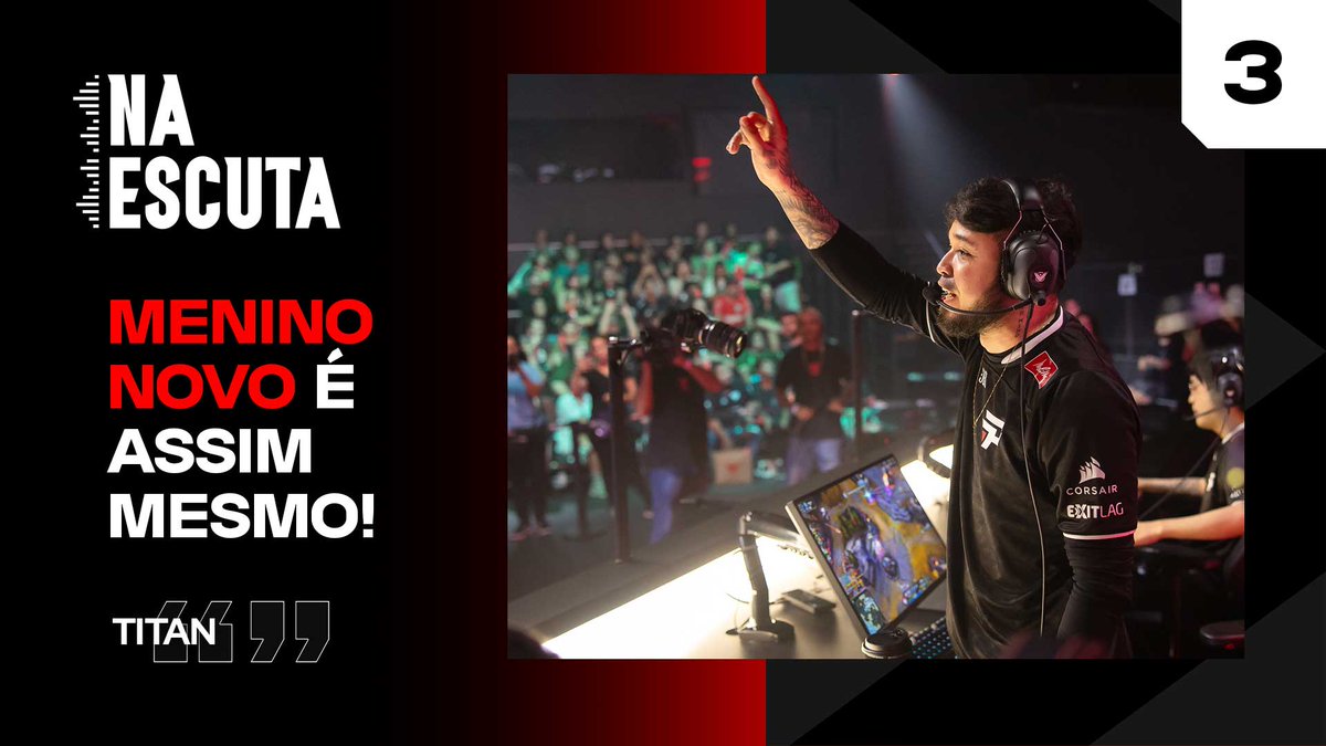 "VAMOS, C****!" - Winsome "Menino novo é assim mesmo!" - TitaN O Na Escuta desta terça-feira está pegando fogo com a comunicação que classificou LOUD 🇧🇷 e paiN Gaming à Fase Américas da #LTA! Assista completo no link abaixo 👇