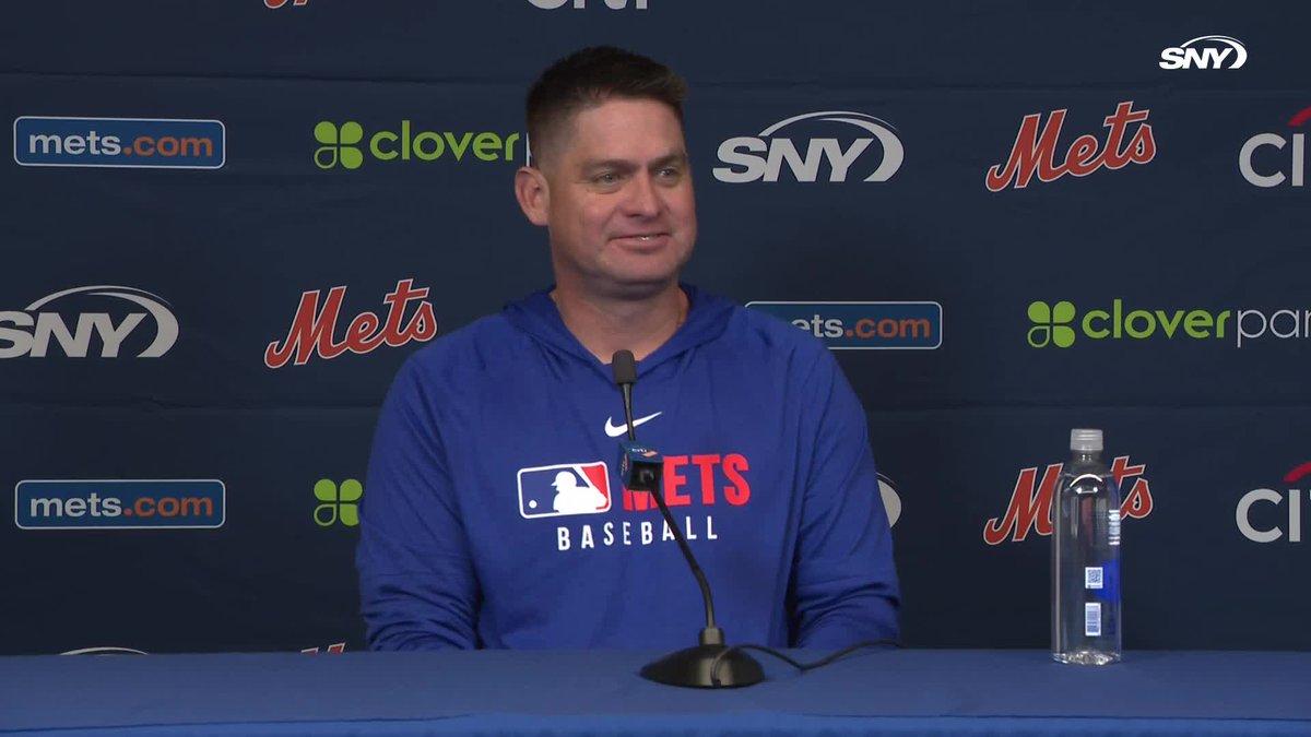 "He enjoys this city, he enjoys our fanbase. He brings a lot and I'm excited." Carlos Mendoza on Pete Alonso: