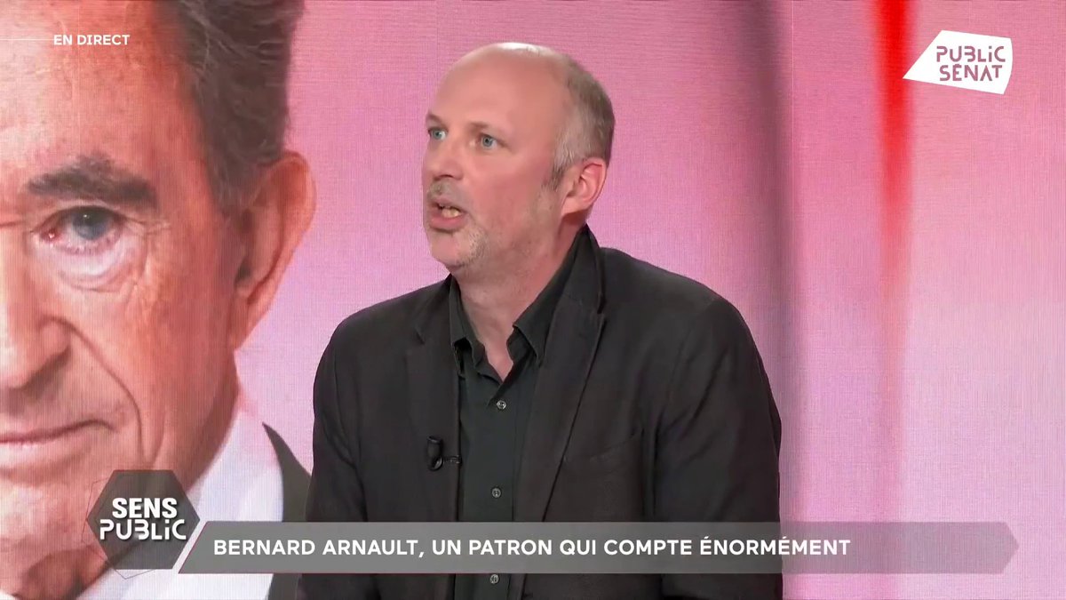 Bernard Arnault : « Les 40 Français les plus riches ont un taux effectif d’imposition de 27 % là où en moyenne les Français sont à 52 % » rappelle le grand reporter Clément Lacombe. #SensPublic