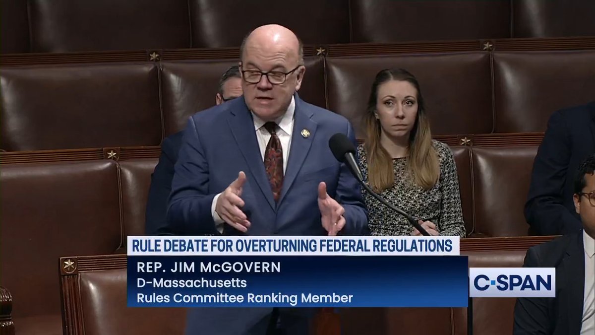 .Rep. Jim McGovern: "Last week Congressman Byron Donalds was at HBO studios in California, not on the House floor. But somehow news reports say he also voted here on the House floor at the same time...he voted by proxy and after he voted to end proxy voting...it's voter fraud..."