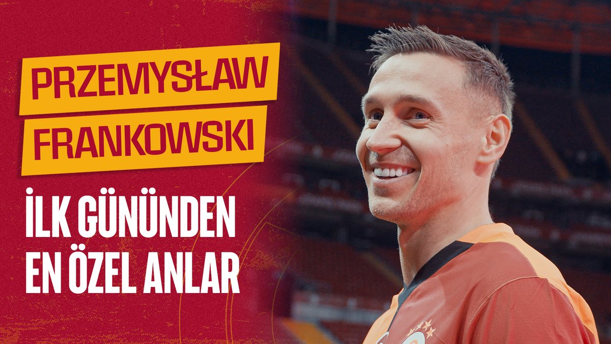 🎥 Yeni transferimiz Przemysław Frankowski’nin, İstanbul’daki ilk gününden en özel anlar şimdi Galatasaray YouTube Katıl'da 𝐘𝐀𝐘𝐈𝐍𝐃𝐀! 💛❤️ 📲 Galatasarayımıza ait en özel içerikler ve hiçbir yerde olmayan görüntüler için sen de KATIL! ✅ ▶️ Tamamını izlemek için 👇