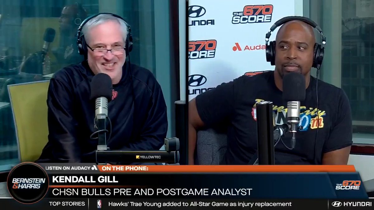 "Guess what guys? You already got Cooper Flagg." Kendall Gill on Matas Buzelis being better than Cooper Flagg 👀 (Via @670TheScore)