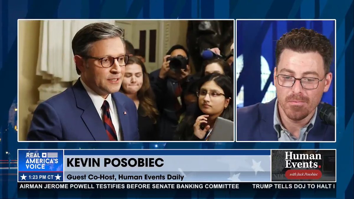 RACE FOR RECONCILIATION: "MIKE JOHNSON NEEDS TO STEP IT UP" Kev Posobiec and @MichelleBackus_ discuss it is not about the needy it is about the greedy as congress looks to cut federal spending. Jack Posobiec